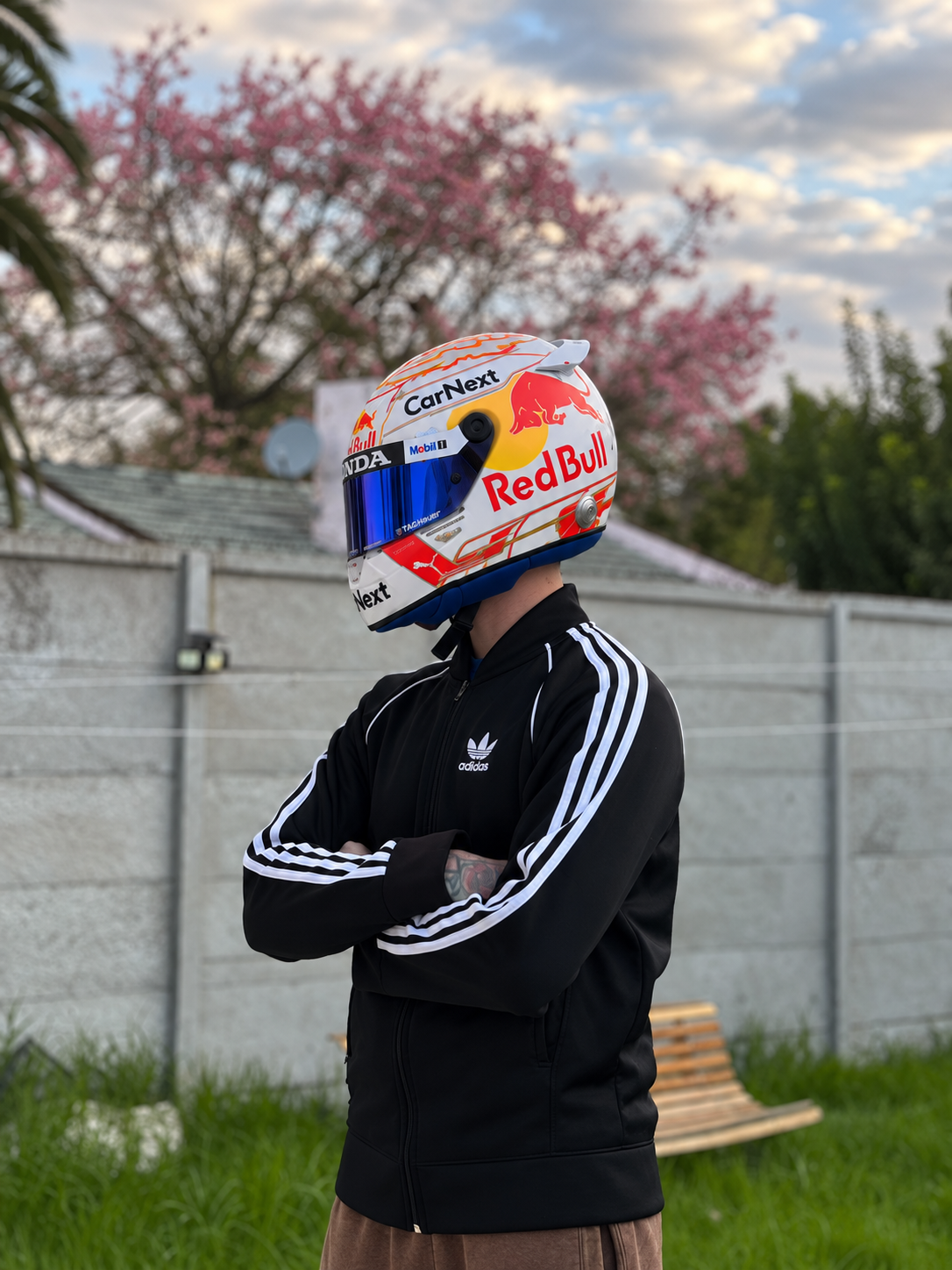 Max Verstappen Abu Dhabi 2021 Helmet – Full Size 1:1 Replica