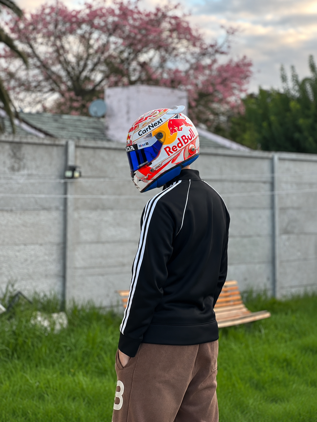 Max Verstappen Abu Dhabi 2021 Helmet – Full Size 1:1 Replica