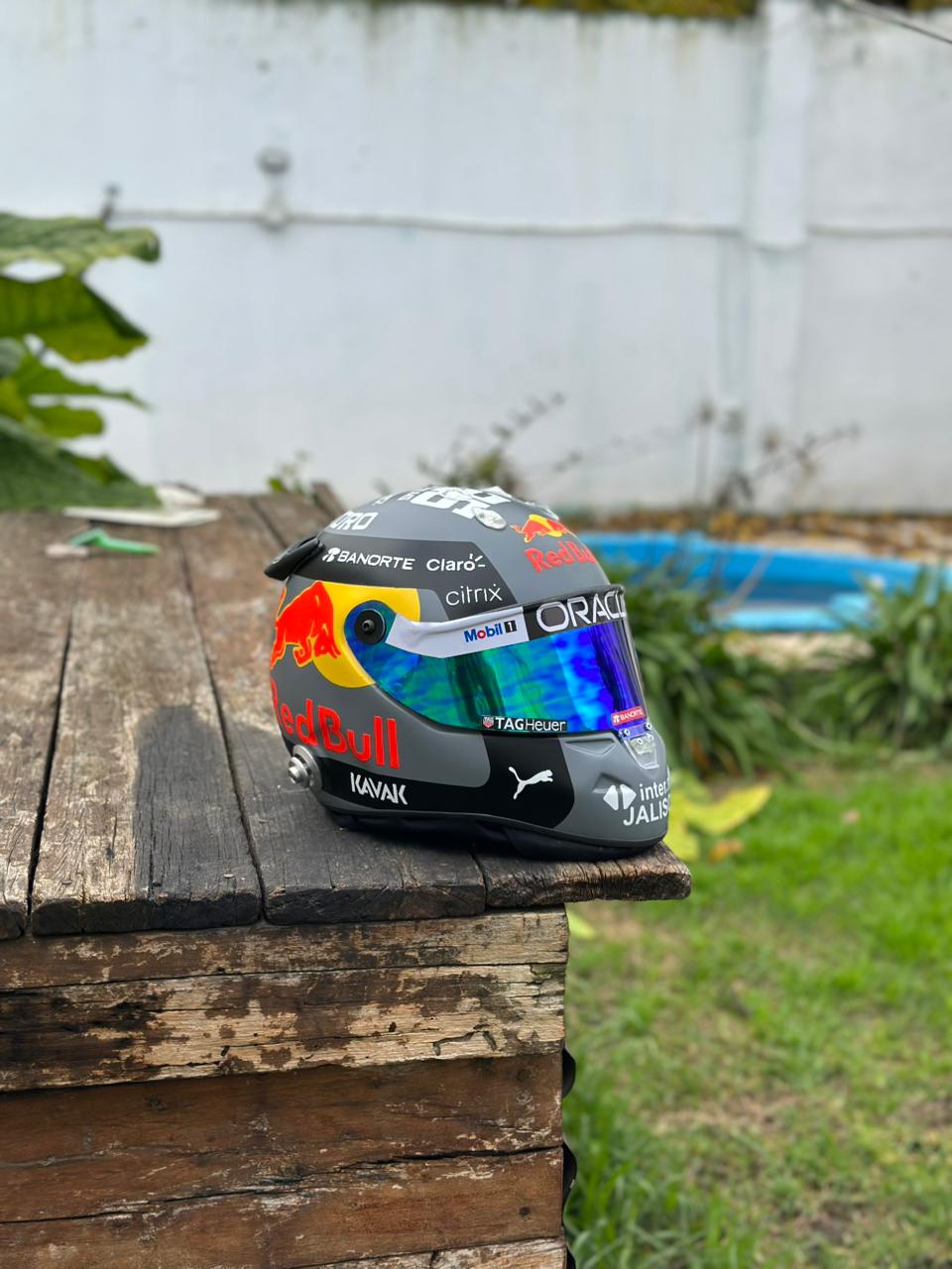 Red Bull Racing Replica Helmet – Full Scale Handmade Collectible