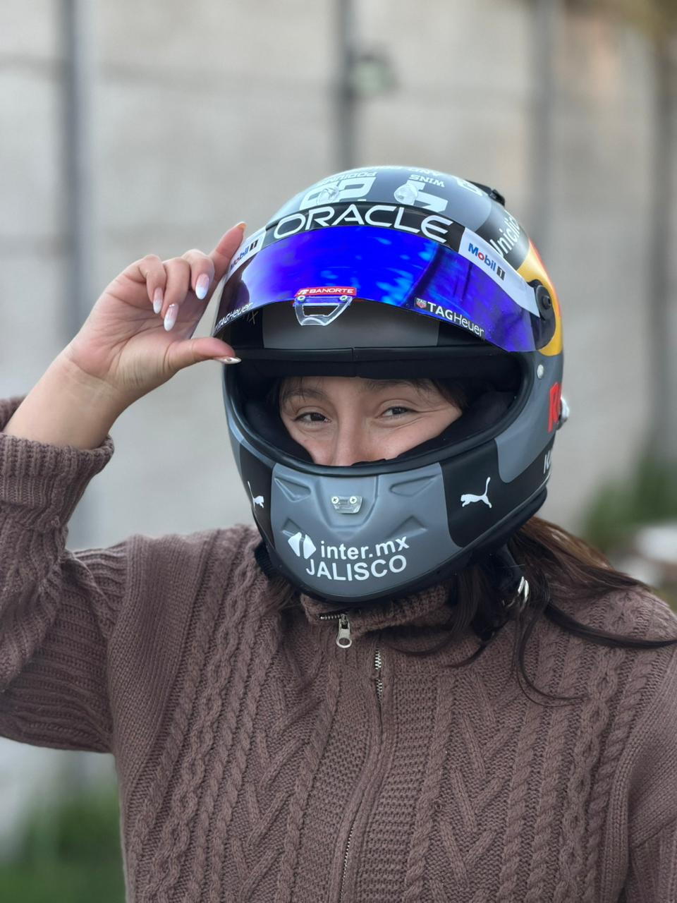 Red Bull Racing Replica Helmet – Full Scale Handmade Collectible