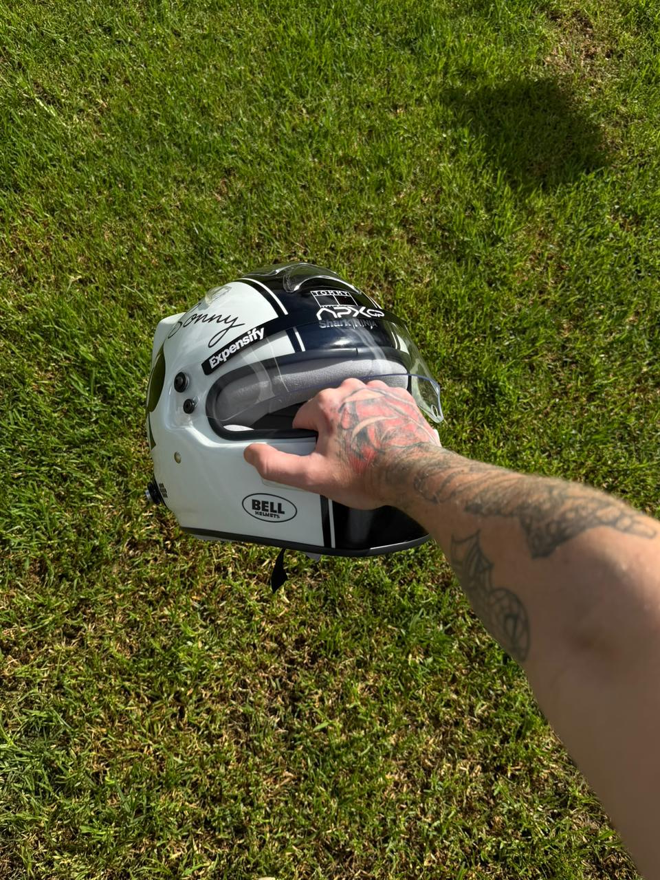 Sonny Hayes Formula 1 Helmet Replica – APXGP Edition