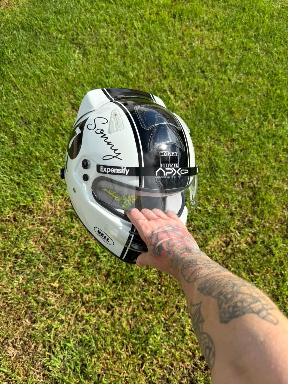 Sonny Hayes Formula 1 Helmet Replica – APXGP Edition