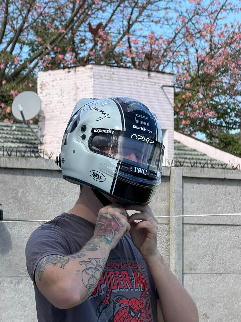 Sonny Hayes Formula 1 Helmet Replica – APXGP Edition