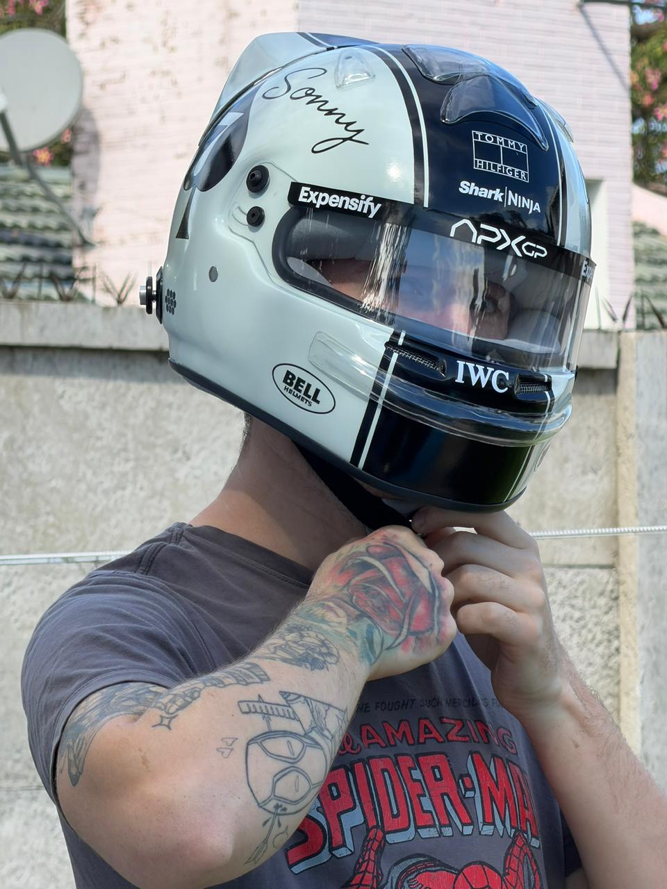Sonny Hayes Formula 1 Helmet Replica – APXGP Edition