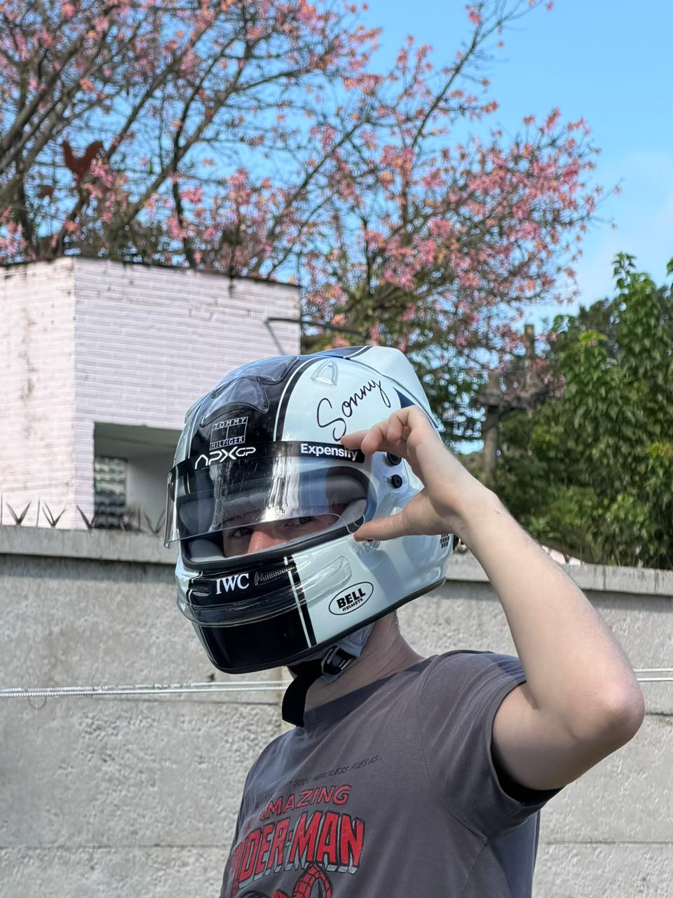 Sonny Hayes Formula 1 Helmet Replica – APXGP Edition