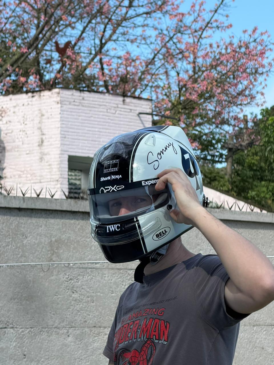 Sonny Hayes Formula 1 Helmet Replica – APXGP Edition