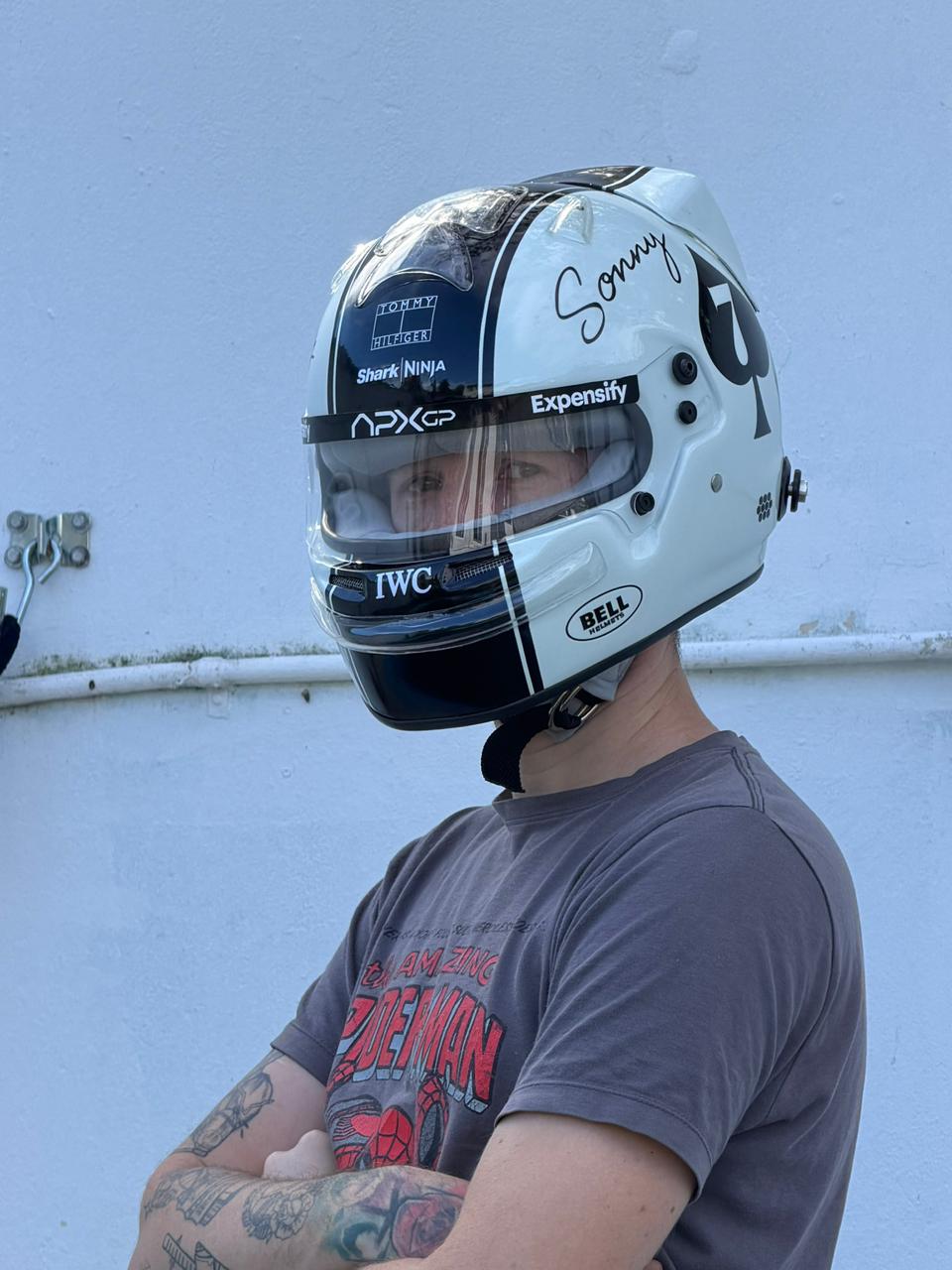 Sonny Hayes Formula 1 Helmet Replica – APXGP Edition