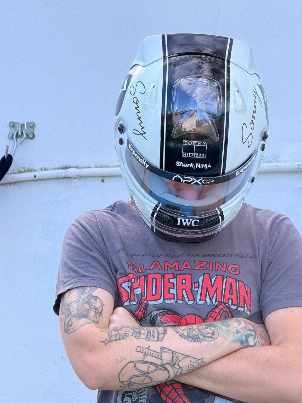 Sonny Hayes Formula 1 Helmet Replica – APXGP Edition