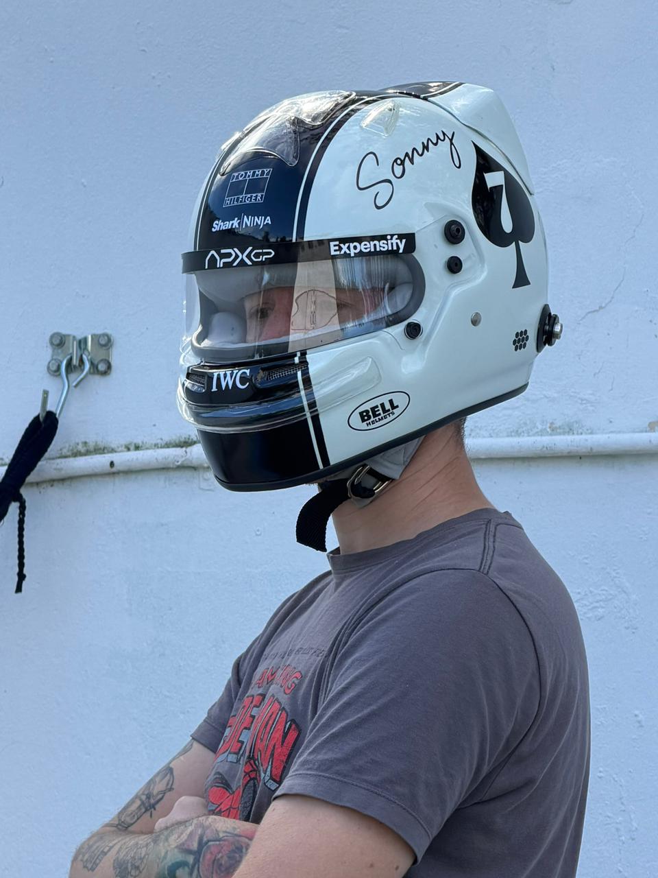 Sonny Hayes Formula 1 Helmet Replica – APXGP Edition