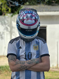 Franco Colapinto F1 Helmet Replica – Full Scale Handcrafted Collectible