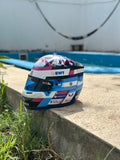 Franco Colapinto F1 Helmet Replica – Full Scale Handcrafted Collectible