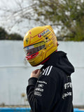 Lewis Hamilton Ferrari F1 Helmet Replica – Yellow Edition