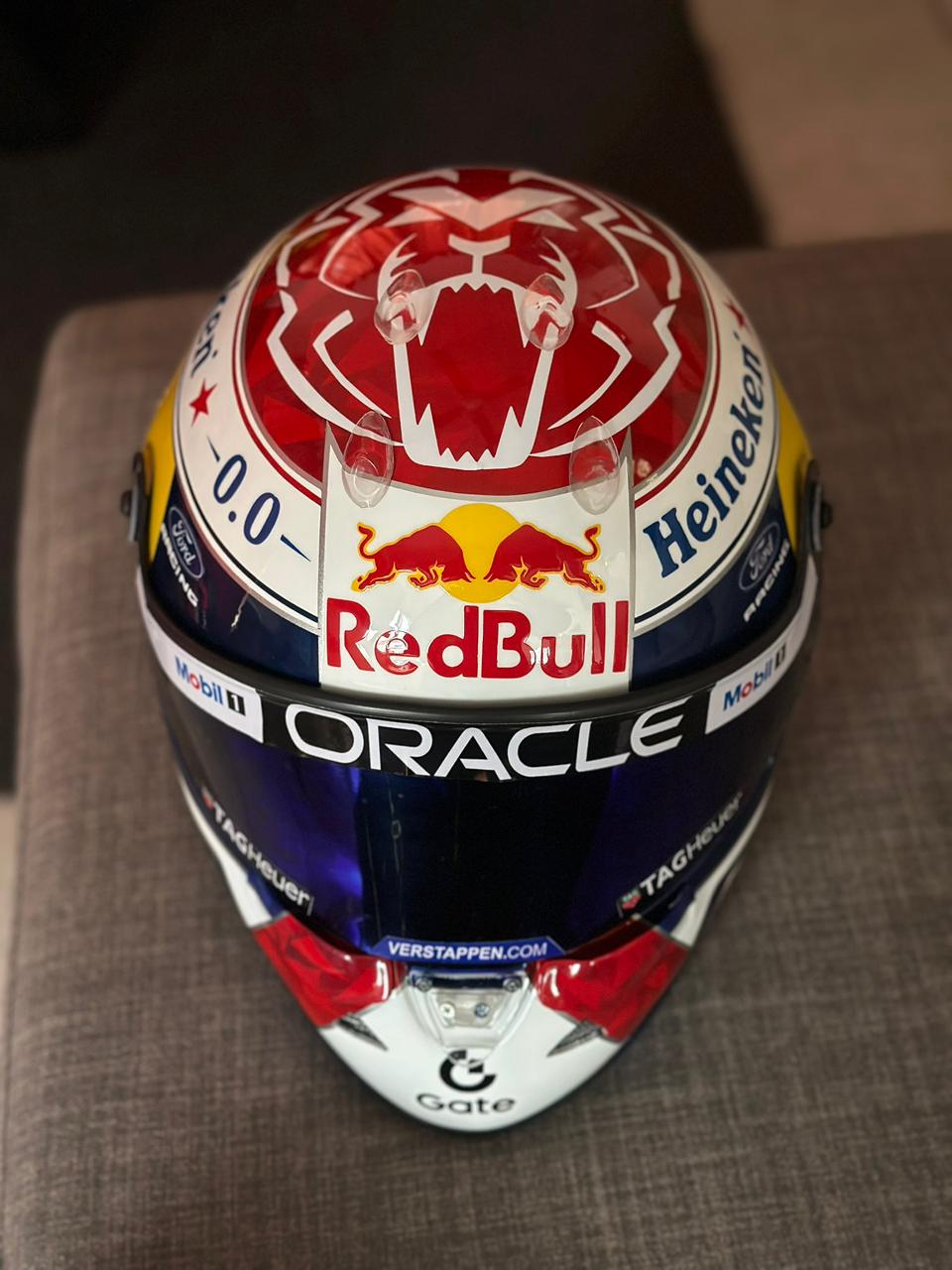 Max Verstappen Red Bull Racing F1 Helmet Replica – 2026 Season Edition