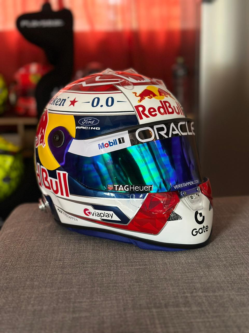 Max Verstappen Red Bull Racing F1 Helmet Replica – 2026 Season Edition