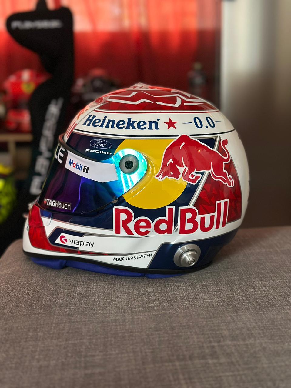 Max Verstappen Red Bull Racing F1 Helmet Replica – 2026 Season Edition