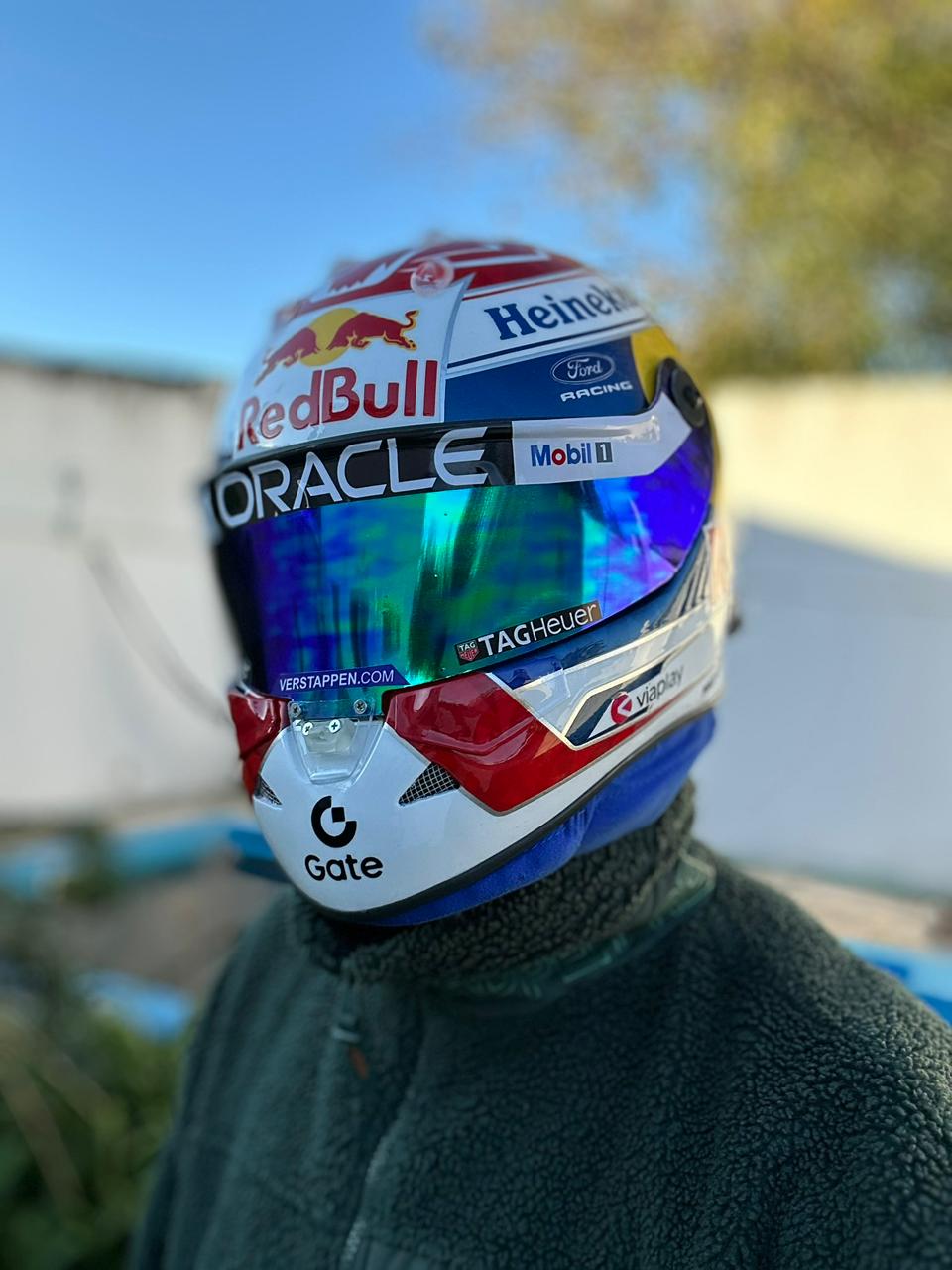 Max Verstappen Red Bull Racing F1 Helmet Replica – 2026 Season Edition