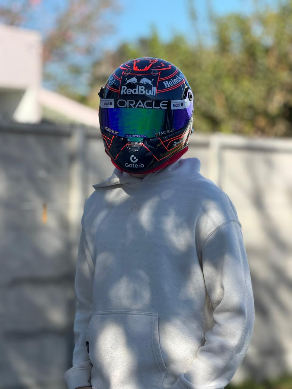 Max Verstappen Red Bull Racing F1 Helmet Replica – Dark Edition