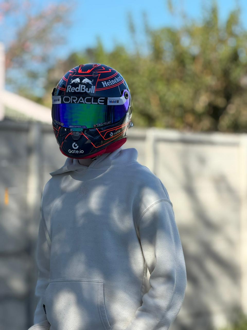 Max Verstappen Red Bull Racing F1 Helmet Replica – Dark Edition