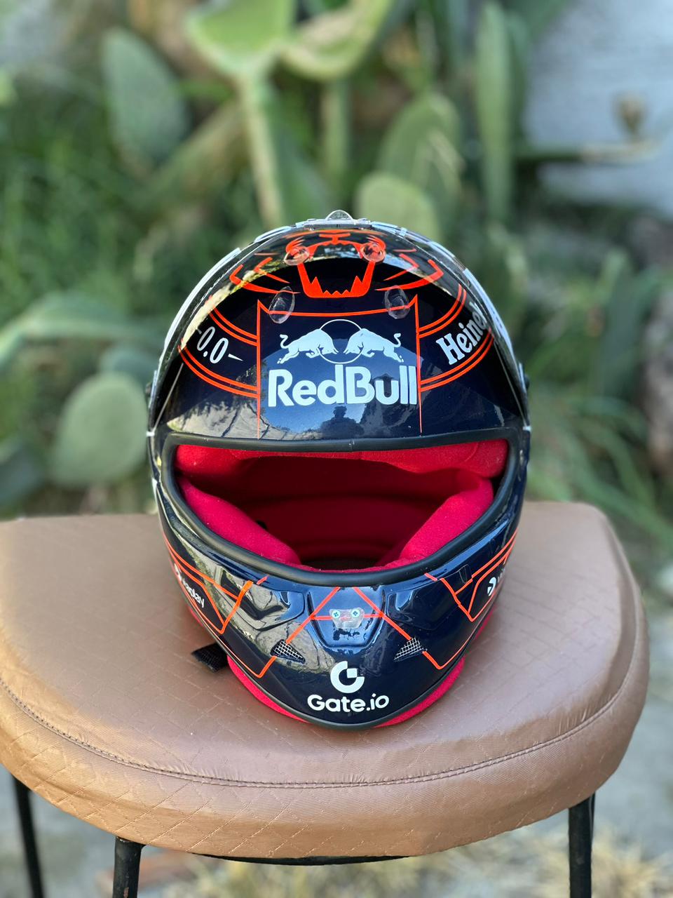 Max Verstappen Red Bull Racing F1 Helmet Replica – Dark Edition