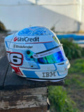 🏎️ Charles Leclerc 2025 Ferrari F1 Helmet – Full Scale (1:1) Handmade Display Replica