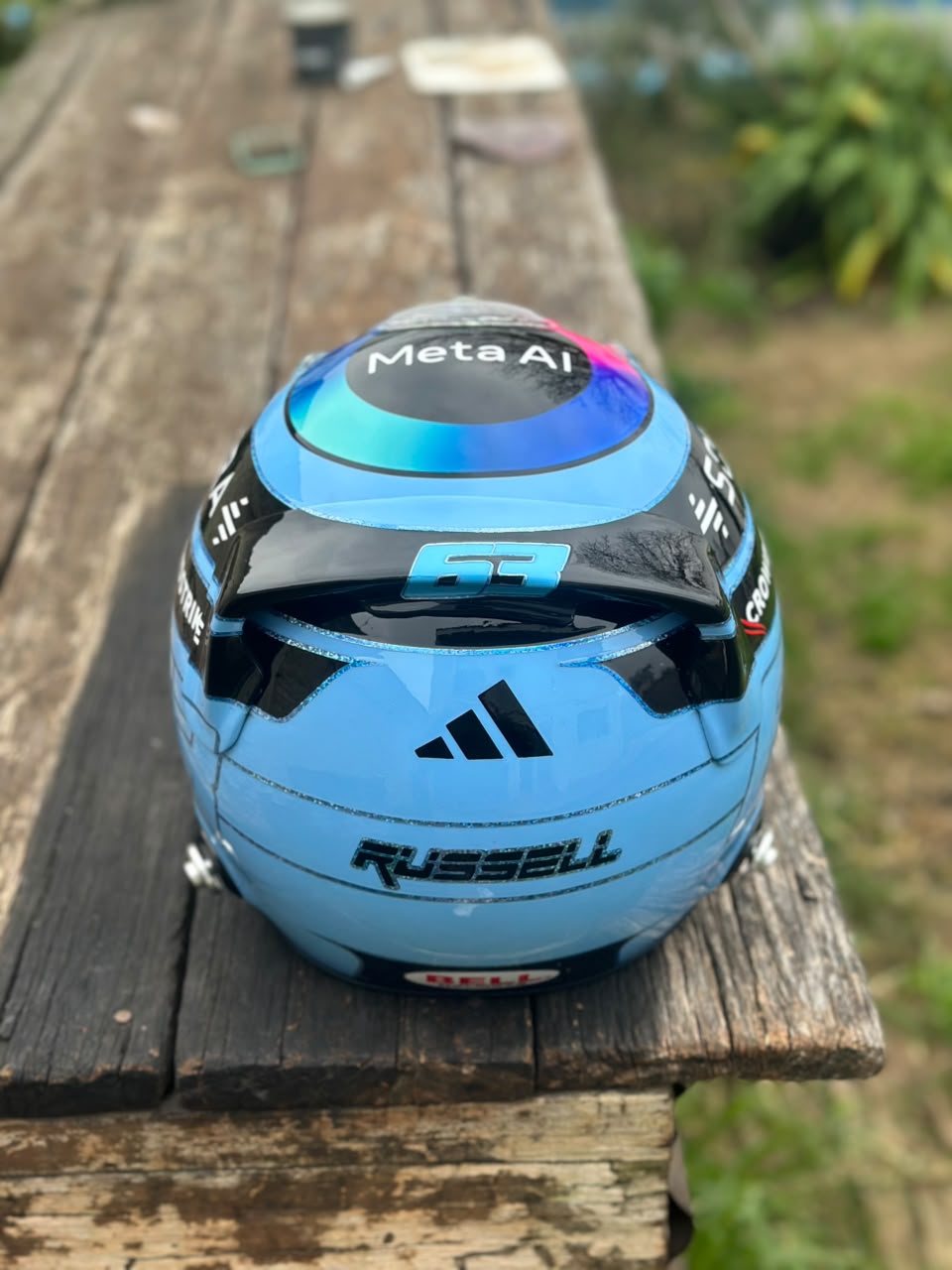 🏁 George Russell 2026 Helmet 💙