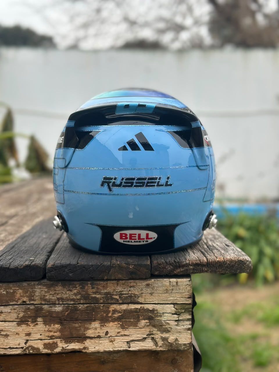 🏁 George Russell 2026 Helmet 💙