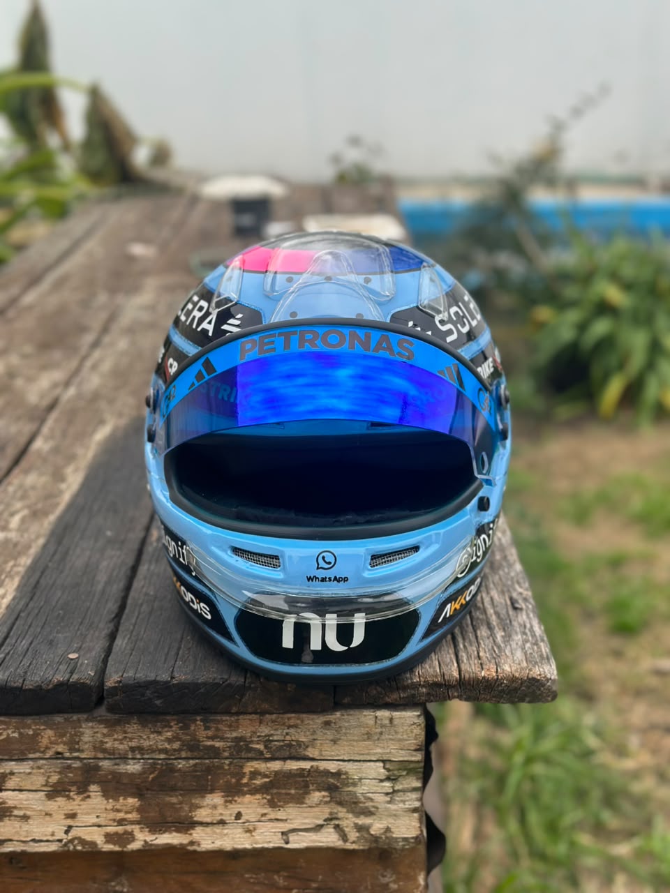 🏁 George Russell 2026 Helmet 💙