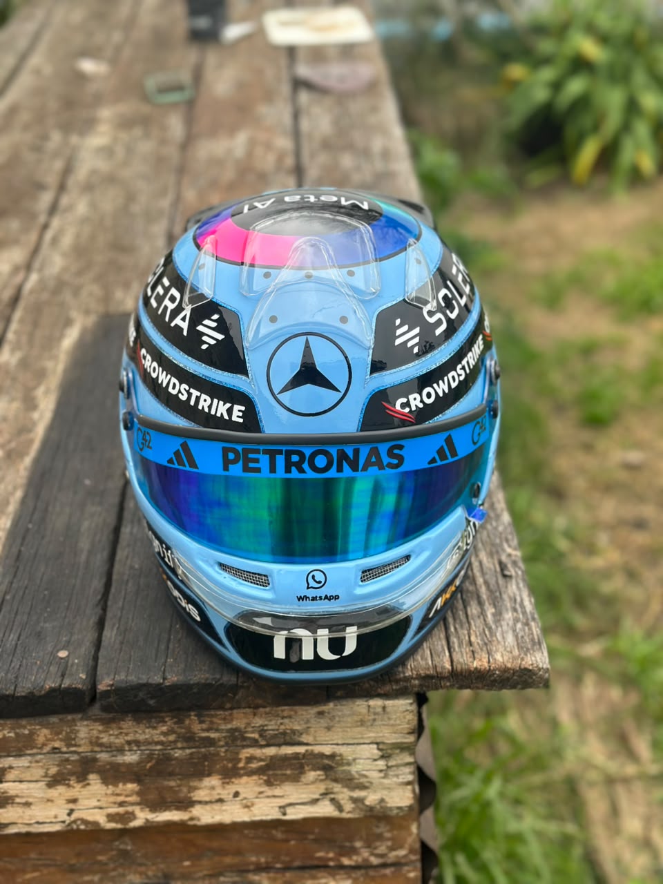 🏁 George Russell 2026 Helmet 💙