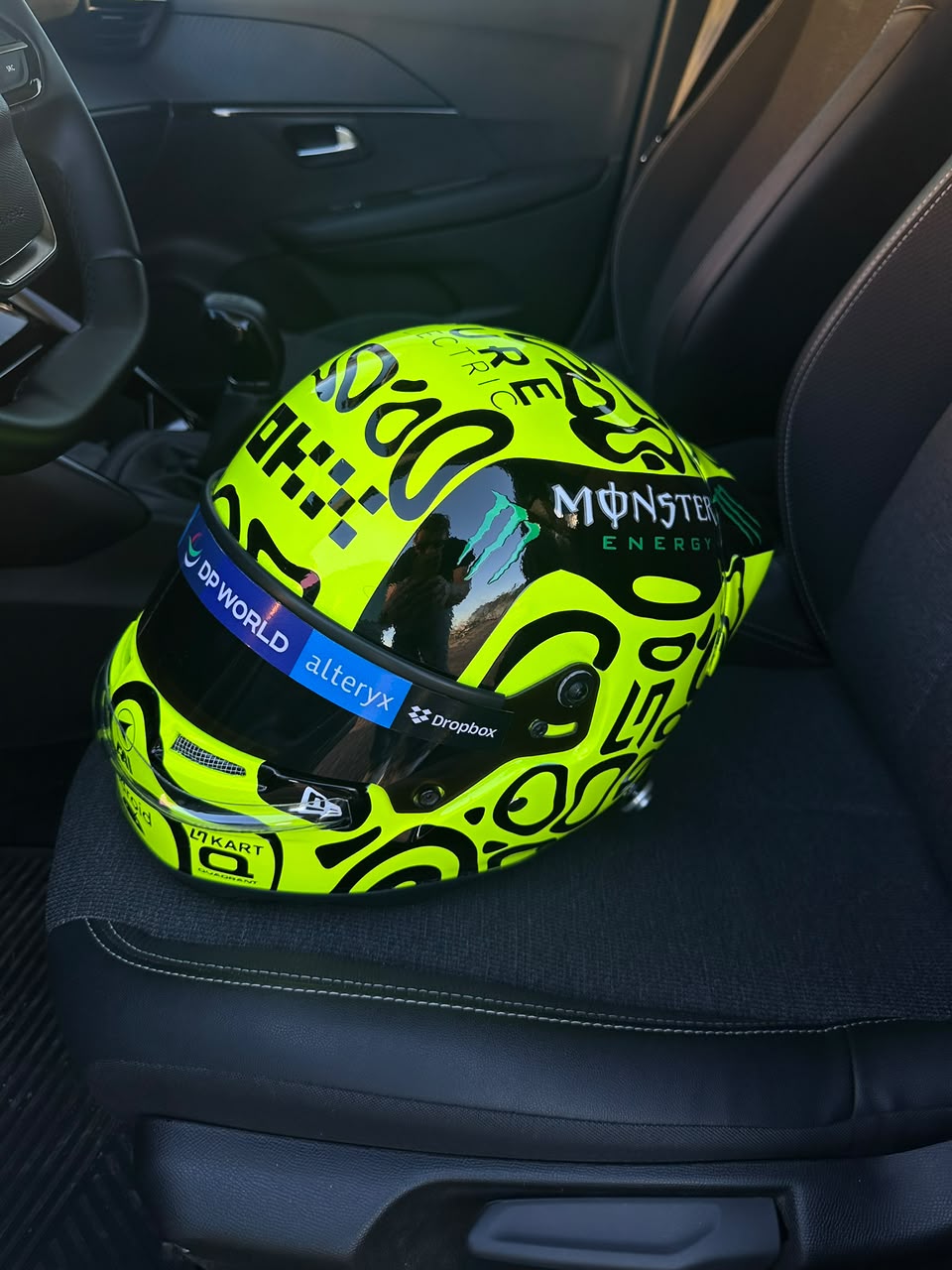 Lando Norris 2025 Formula 1 Helmet Replica | 1:1 Handmade Display Helmet