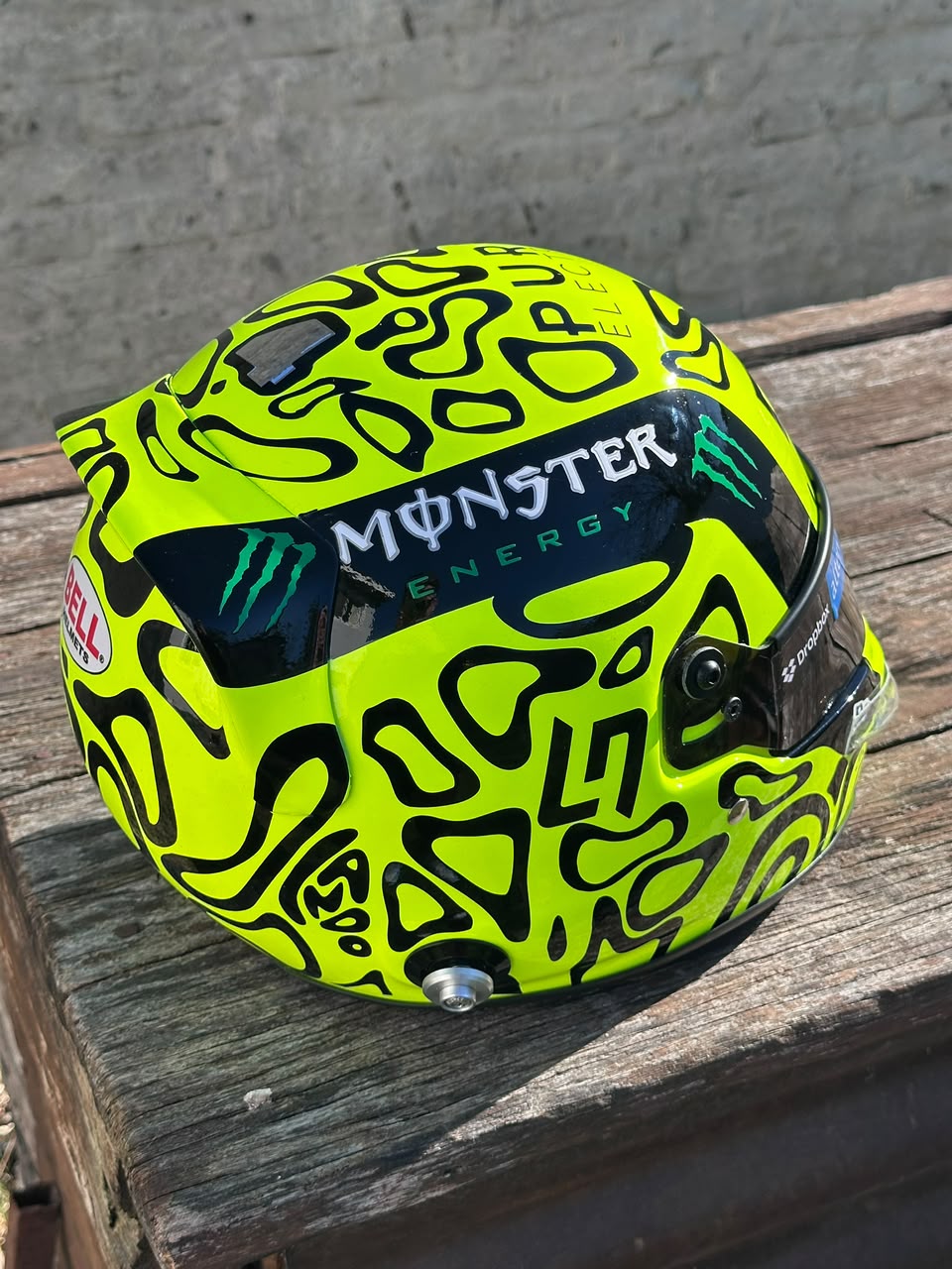 Lando Norris 2025 Formula 1 Helmet Replica | 1:1 Handmade Display Helmet