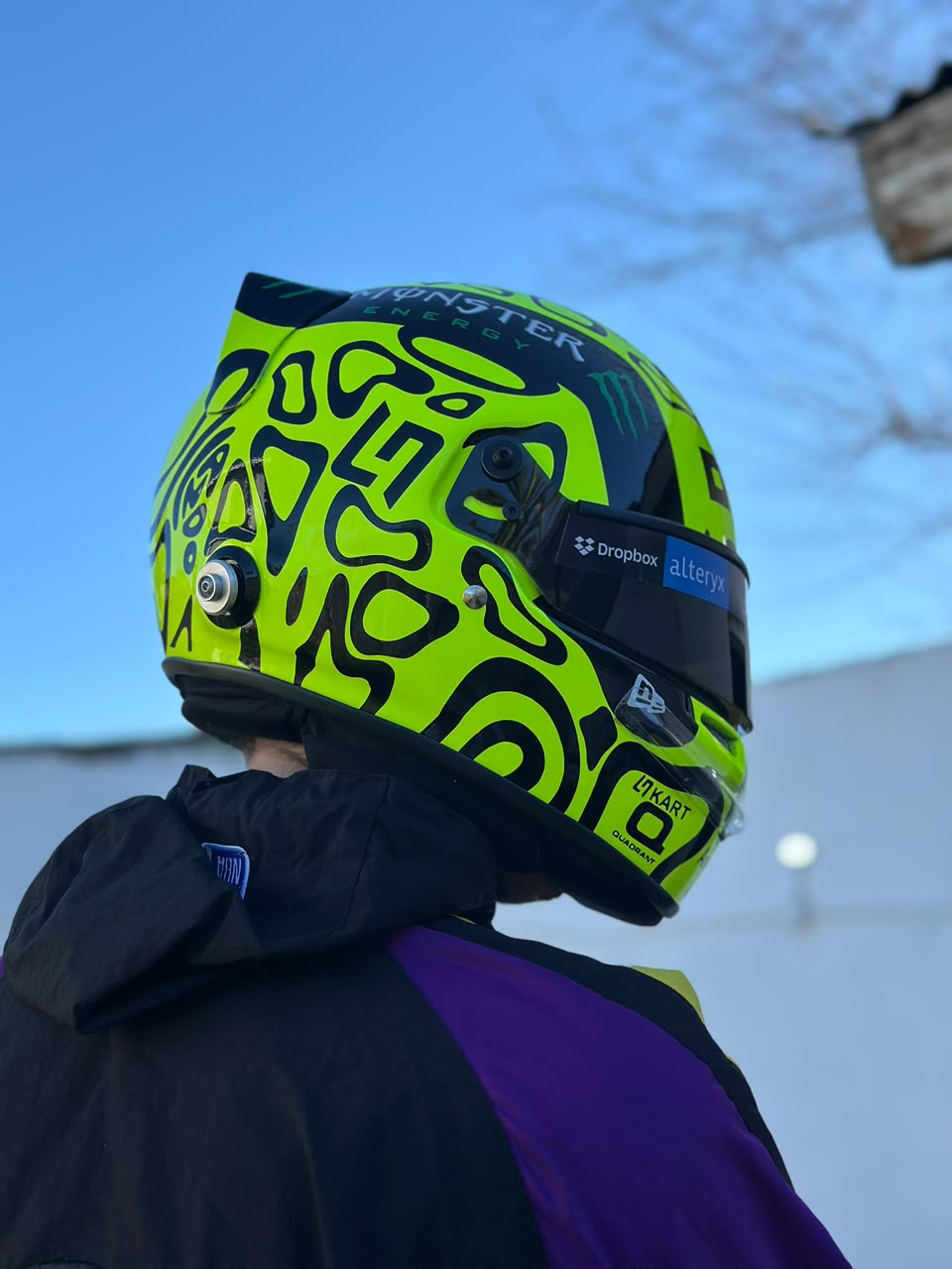 Lando Norris 2025 Formula 1 Helmet Replica | 1:1 Handmade Display Helmet