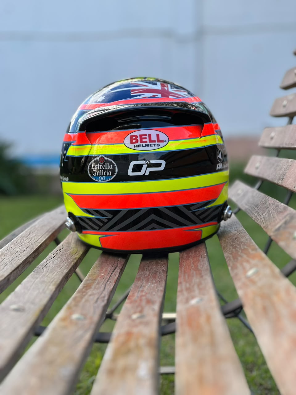 Oscar Piastri 2025 F1 Helmet Replica | 1:1 Decorative Display Helmet