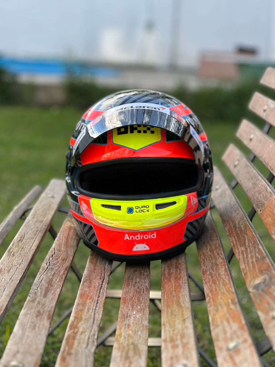 Oscar Piastri 2025 F1 Helmet Replica | 1:1 Decorative Display Helmet