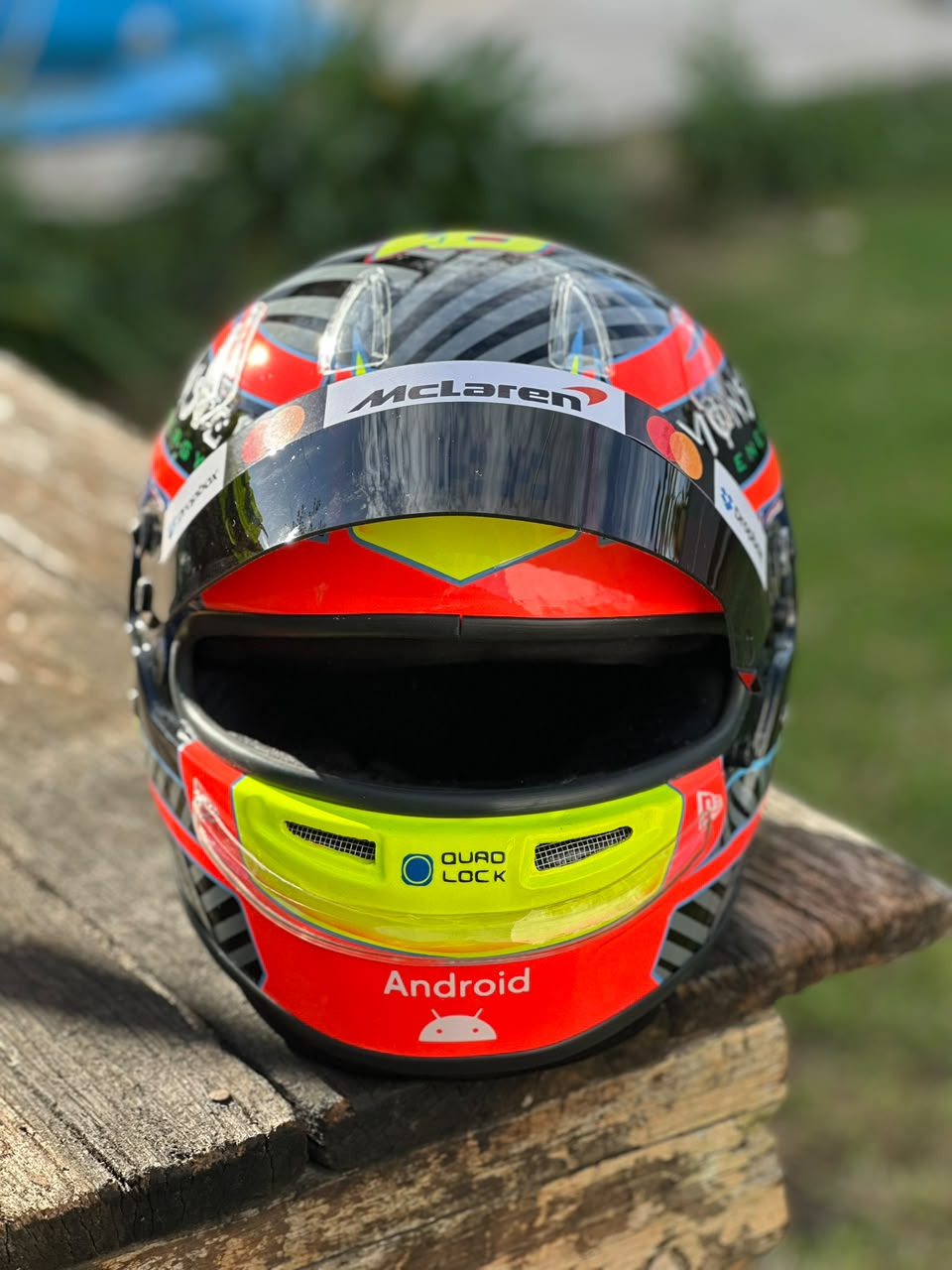 Oscar Piastri 2025 F1 Helmet Replica | 1:1 Decorative Display Helmet