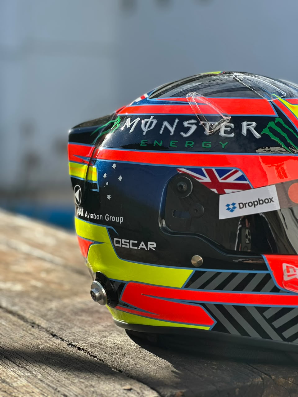 Oscar Piastri 2025 F1 Helmet Replica | 1:1 Decorative Display Helmet