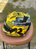 Carlos Sainz 2024 Ferrari F1 Helmet Replica 1:1 – Decorative Display Helmet