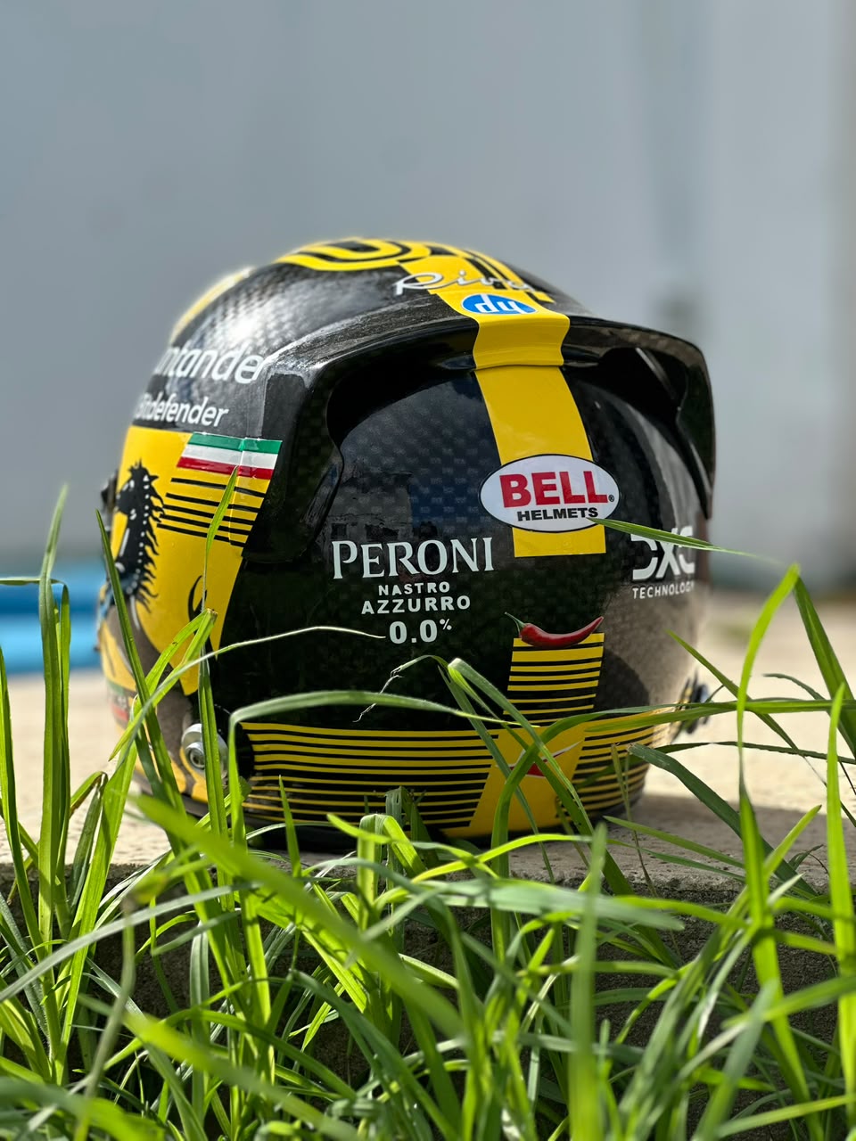 Carlos Sainz 2024 Ferrari F1 Helmet Replica 1:1 – Decorative Display Helmet