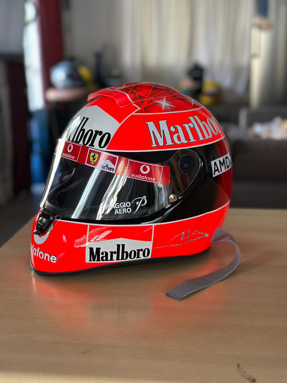 Michael Schumacher 2005 Ferrari F1 Helmet – Full Scale Replica