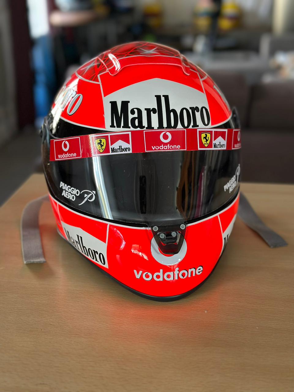 Michael Schumacher 2005 Ferrari F1 Helmet – Full Scale Replica