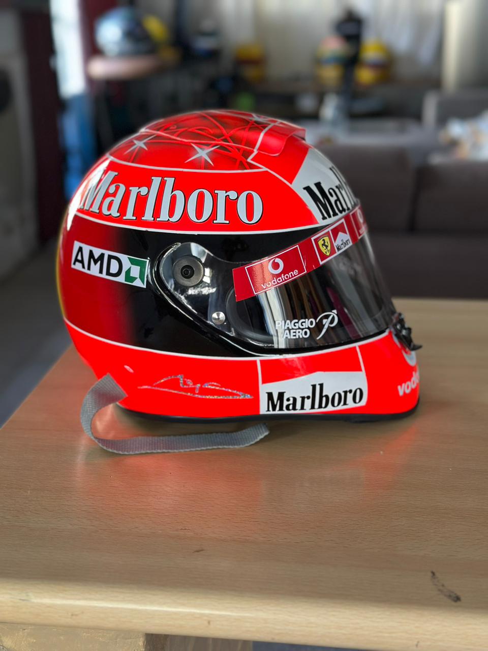 Michael Schumacher 2005 Ferrari F1 Helmet – Full Scale Replica