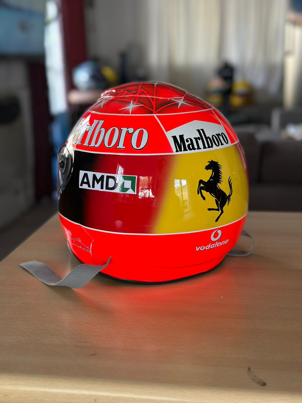 Michael Schumacher 2005 Ferrari F1 Helmet – Full Scale Replica