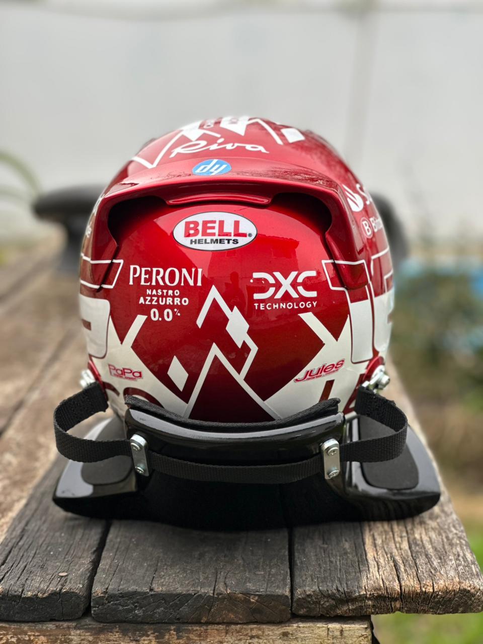 Charles Leclerc Monaco GP 2024 Ferrari F1 Helmet – 1:1 Replica