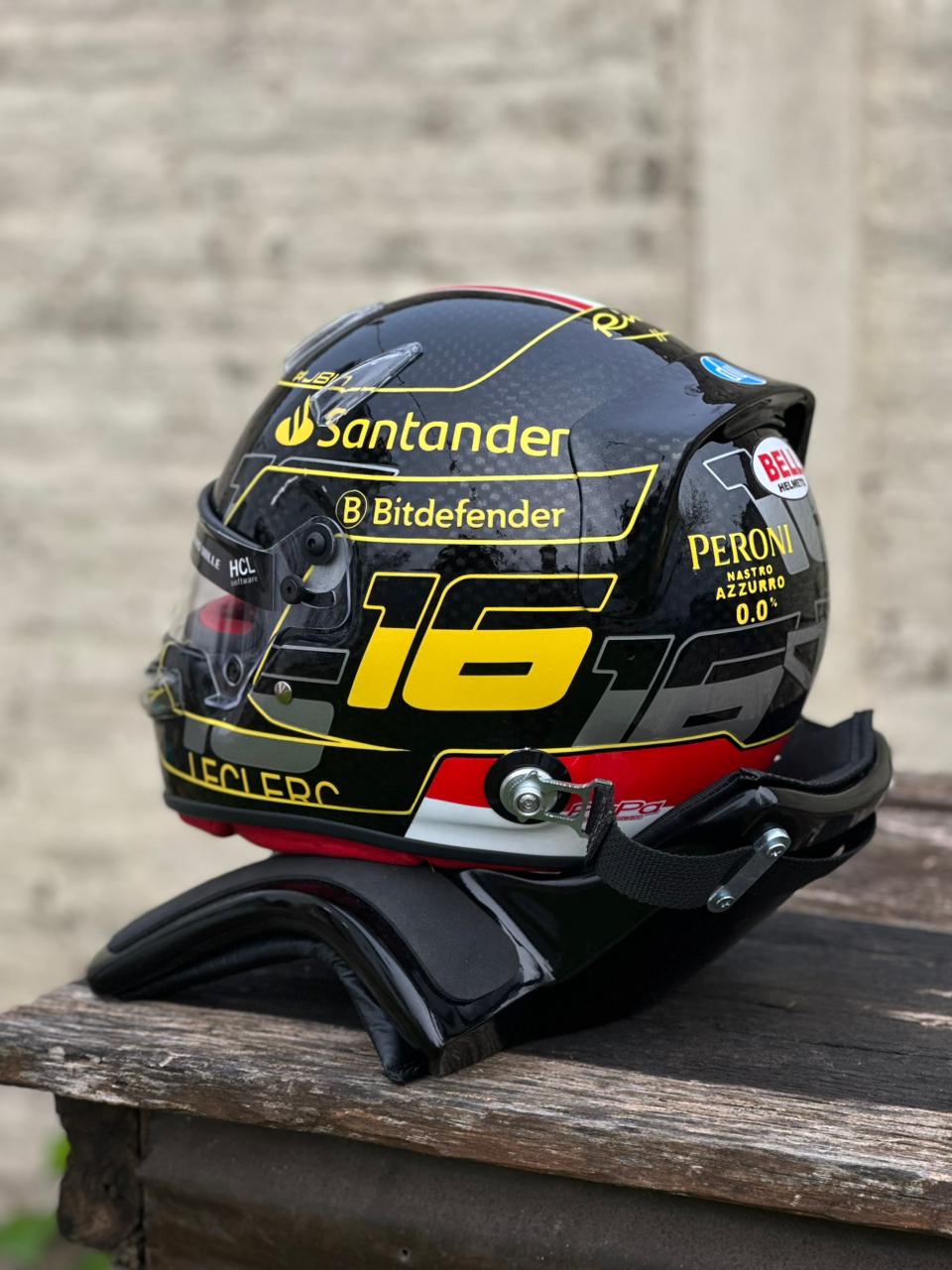 Charles Leclerc – Casco F1 Réplica 1:1