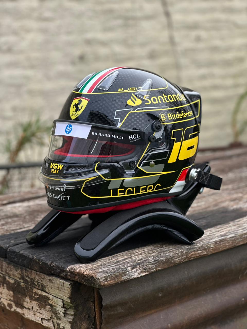 Charles Leclerc – Casco F1 Réplica 1:1
