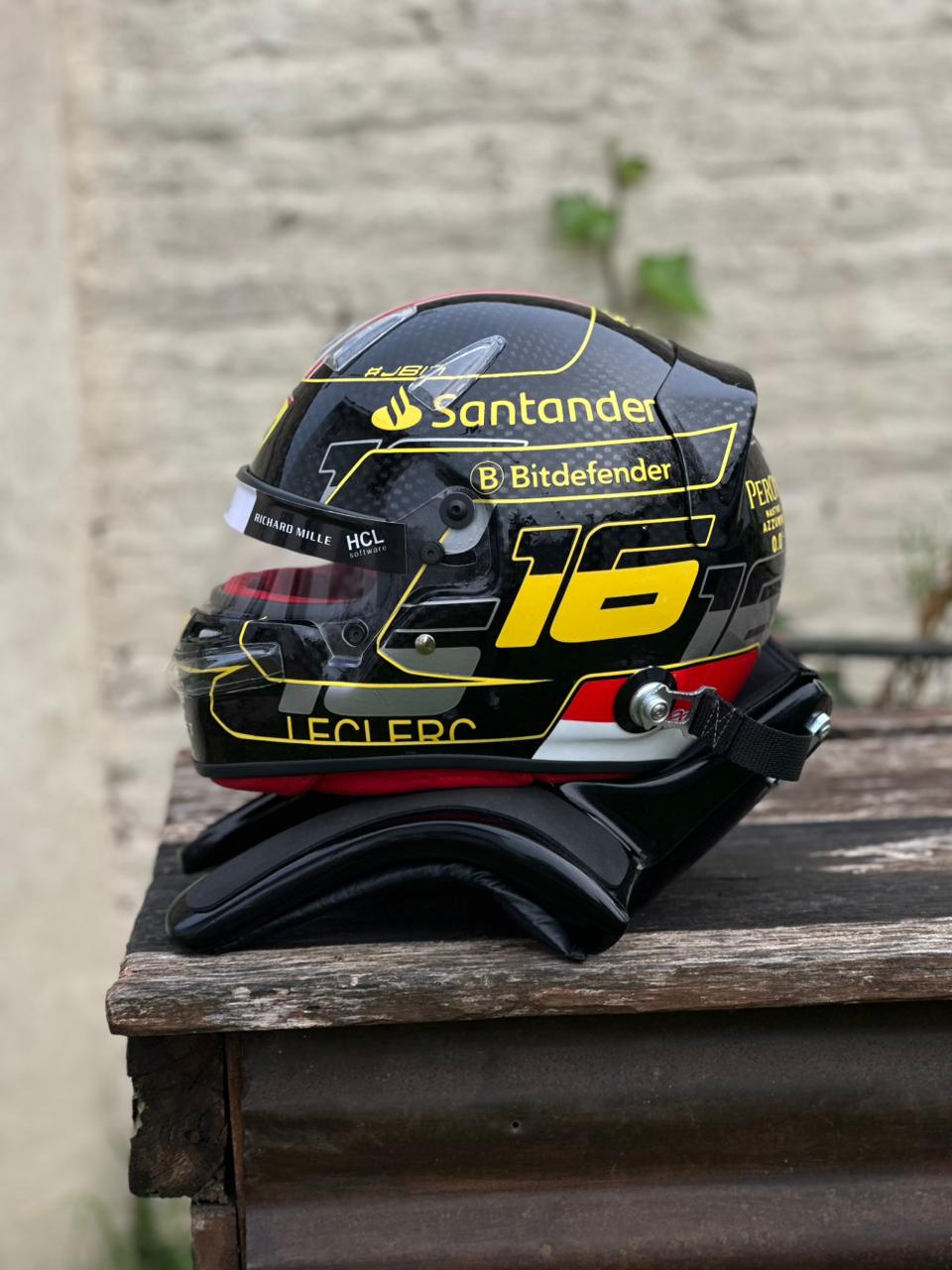 Charles Leclerc – Casco F1 Réplica 1:1