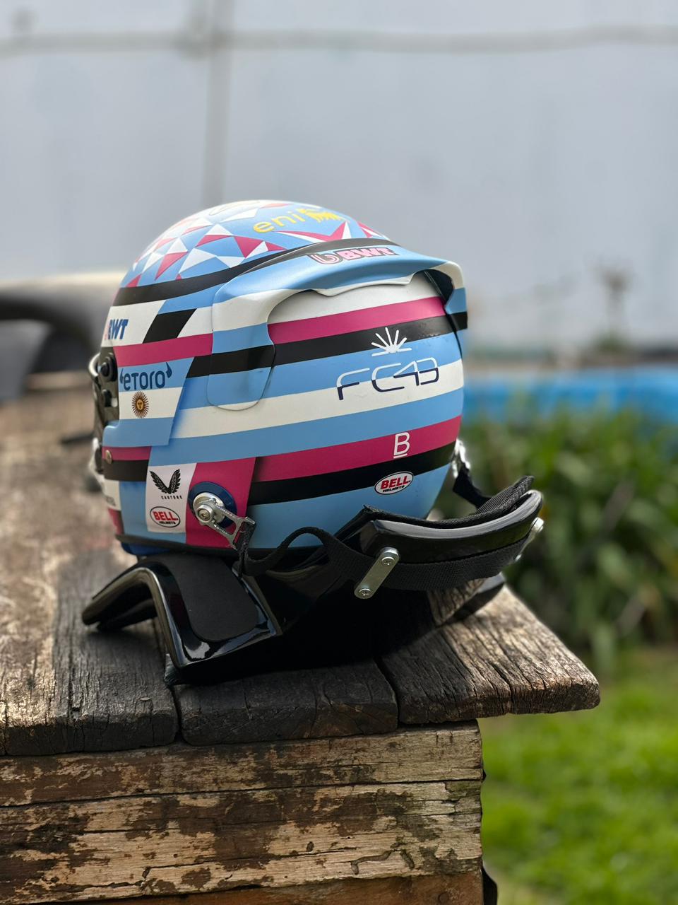 Franco Colapinto 2026 – Casco F1 Réplica 1:1
