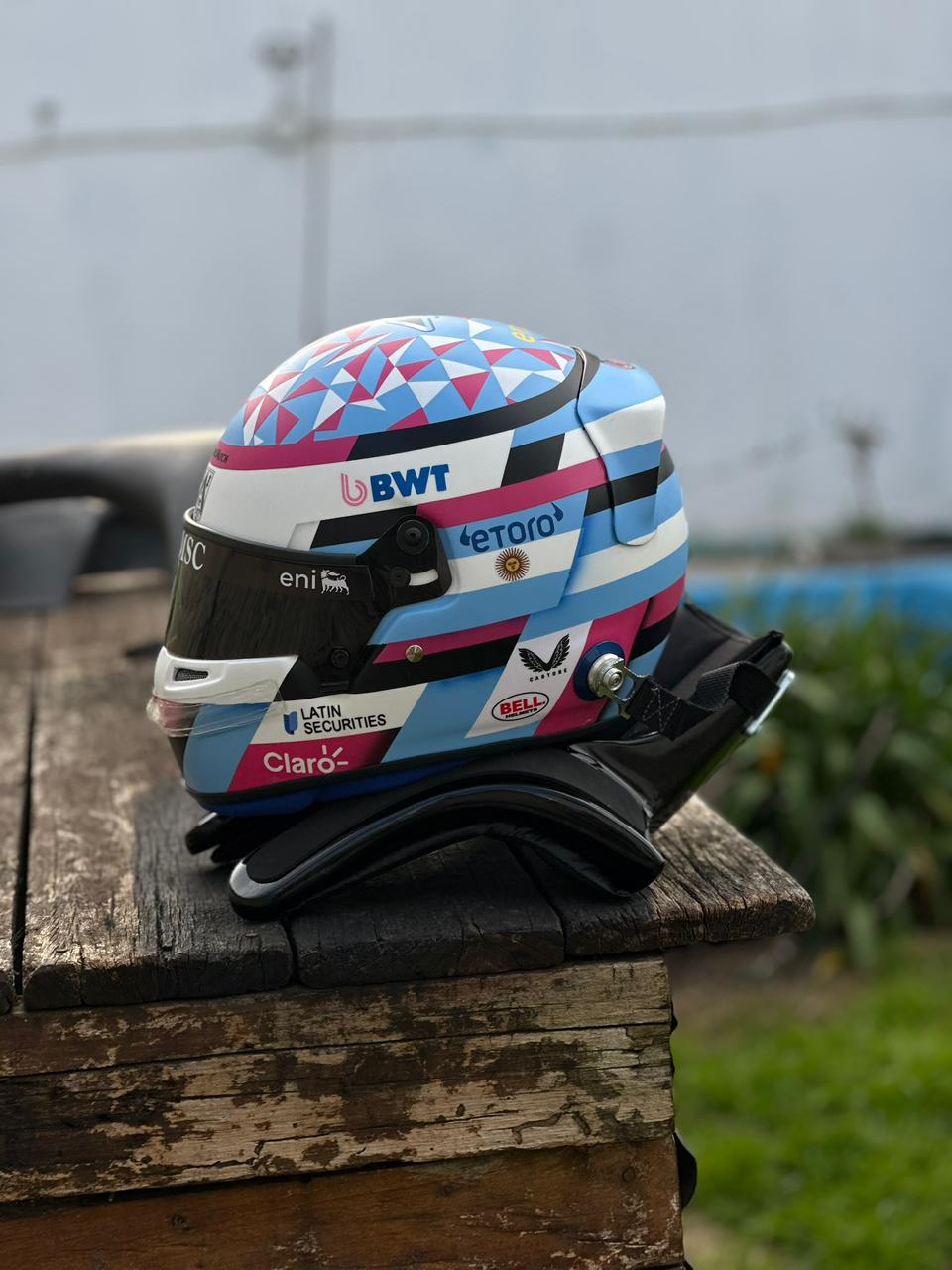 Franco Colapinto 2026 – Casco F1 Réplica 1:1