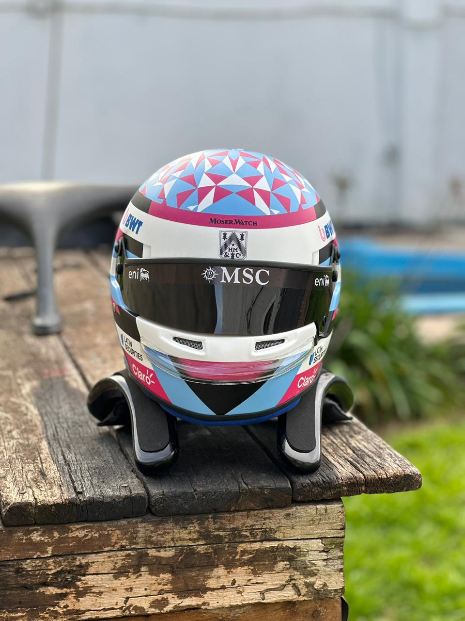 Franco Colapinto 2026 – Casco F1 Réplica 1:1