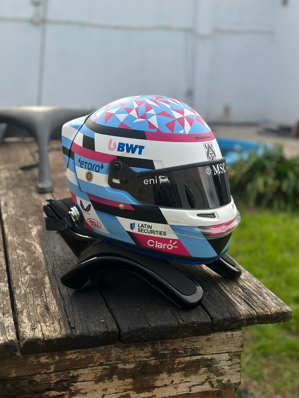 Franco Colapinto 2026 – Casco F1 Réplica 1:1